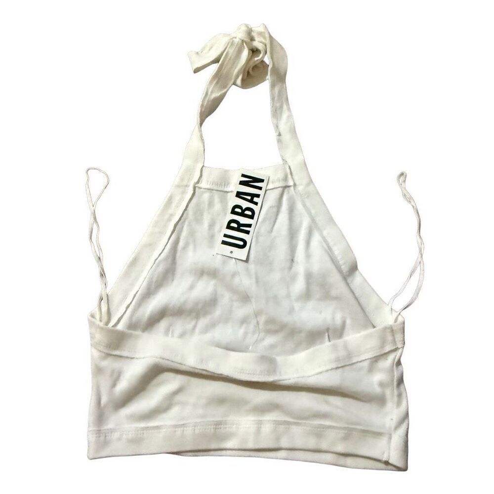 Urban Outfitters White halter top size large